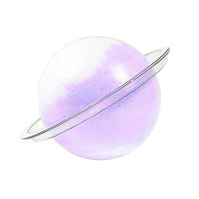 Clear Bath Bomb Mold Round Plastic Clamshell Packaging